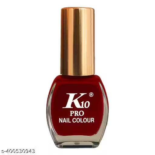 Nail Paint, Purple, Dark Red, Blue (Pack of 3)