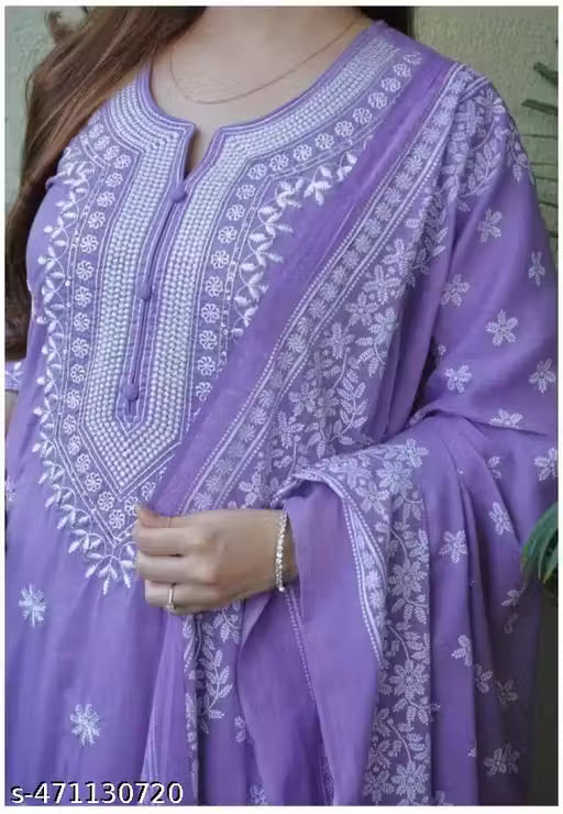 WOMAN KEVAY PURPLE EMB