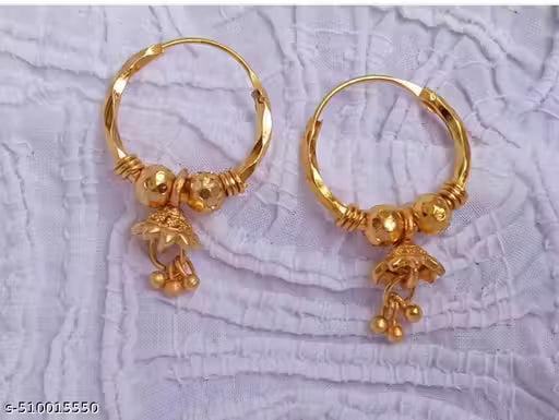 Grishma 1 gram gold bali