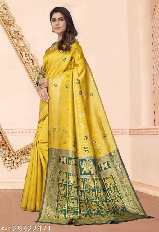 cotton silk jacquard with blouse