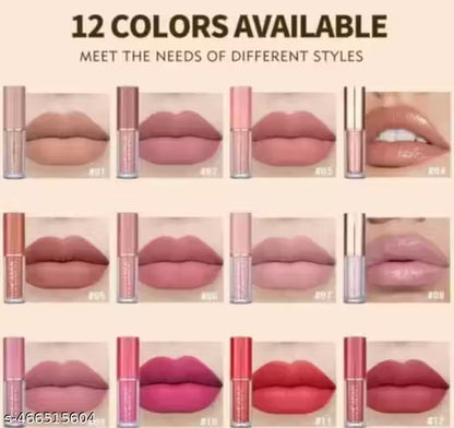 Handiyan Lipstick set of 12 pcs Long Lasting Waterproof