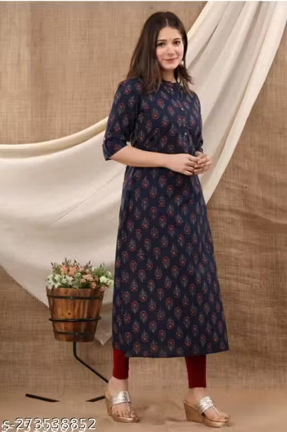 Aagam Drishya Kurtis