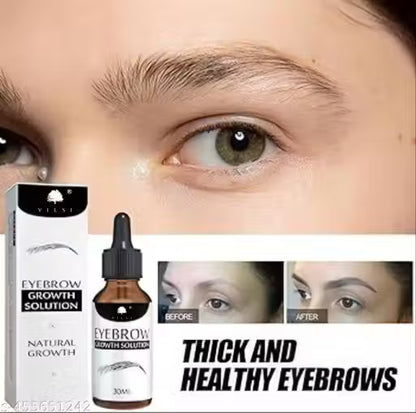 EELHOE 30ml Natural Castor Oil Hair Eyebrow Eyelash Growth Essence Natural Plant Essence 7 Days Fast Growth