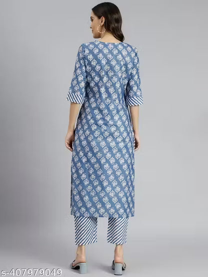 Cotton Kurta Pant set