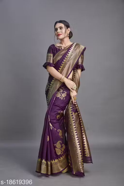 Charvi Ensemble Designer Saree with Blouse for Women