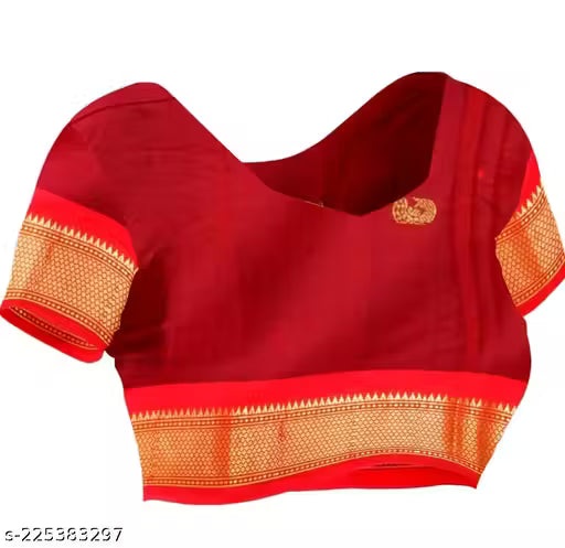 Paithani Cotton silk saree peacock butti latest Paithani saree