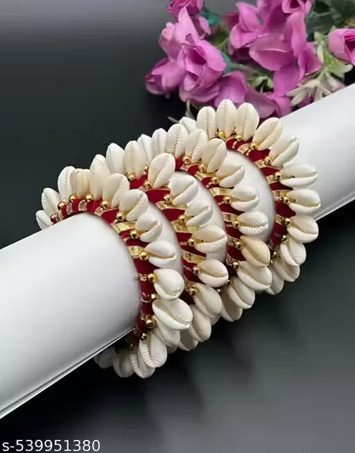 Latest trending combo pack of 4 kodi red bangles