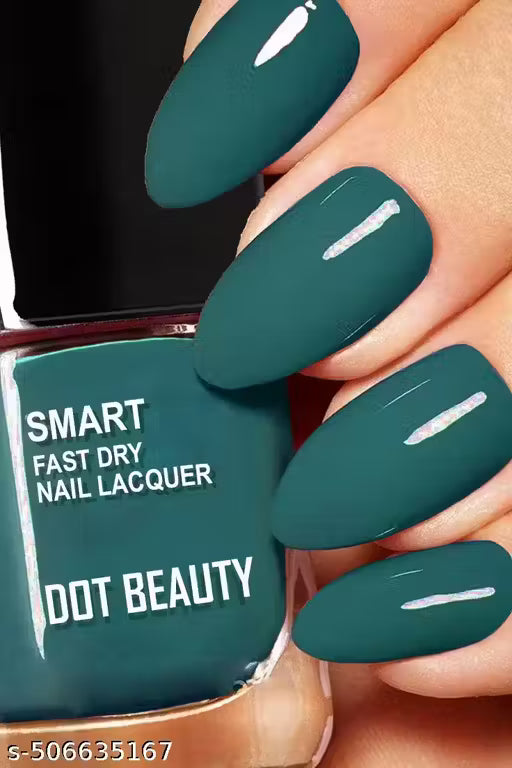 Dot Beauty Quick Dry Long Lasting Nail Polish Pack of 4 Multicolor Combo