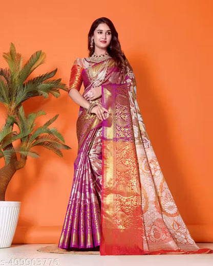 Traditional Banarasi Art Silk Kanjivaram Saree