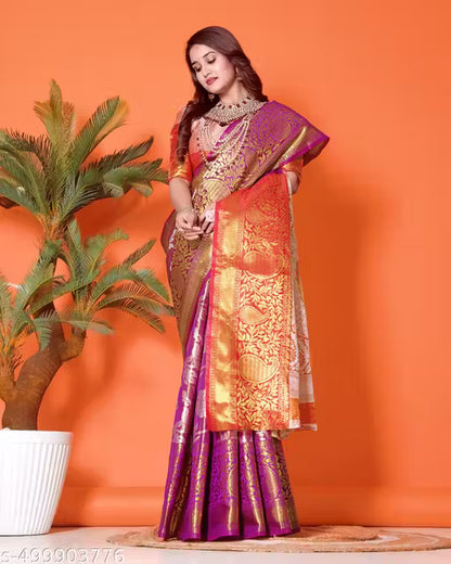 Traditional Banarasi Art Silk Kanjivaram Saree