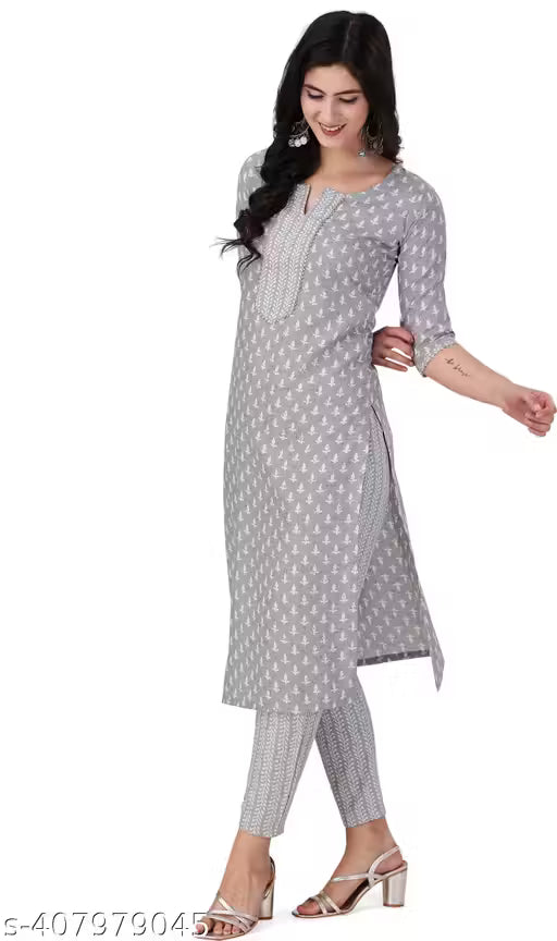 Cotton Kurta Pant set