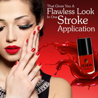 Ellicia 6-Piece Nail Polish Set – High-Quality, Nail Paint