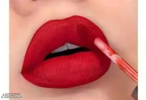 Lipstick Waterproof Matte Me Red/Mahroon