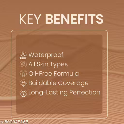 Color Girl Total Oil Control Long Stay Ultra Finish Foundation(Natural,30g)