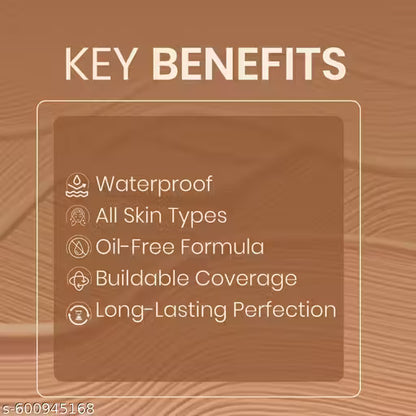 Color Girl Total Oil Control Long Stay Ultra Finish Foundation(Natural,30g)