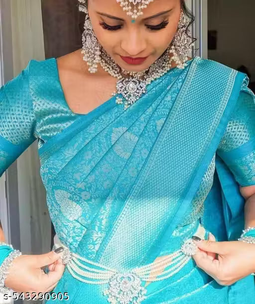 Traditional Banarasi Art Silk Saree with Blouse
