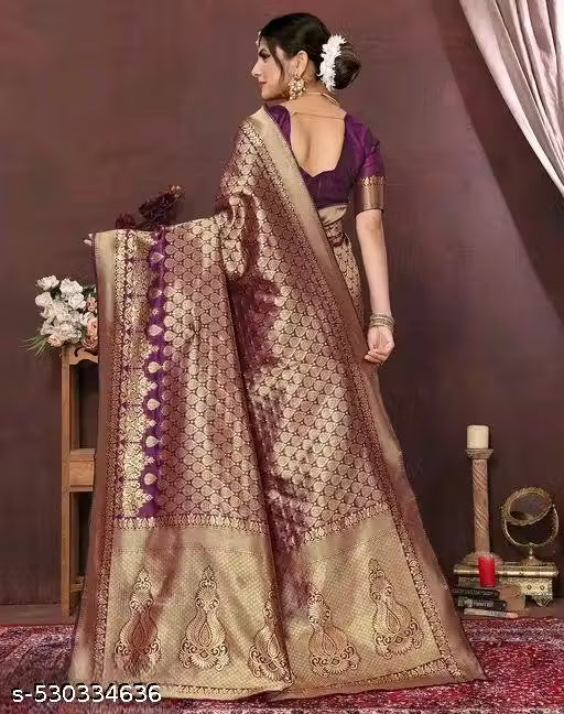 Elegant Banarasi Silk Saree for Women