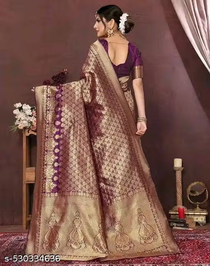 Elegant Banarasi Silk Saree for Women