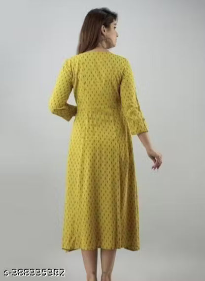New Trendy Printed And Embroidery Kurti