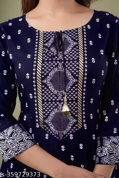 Radhe Kurti & Dupatta or Palazzo
