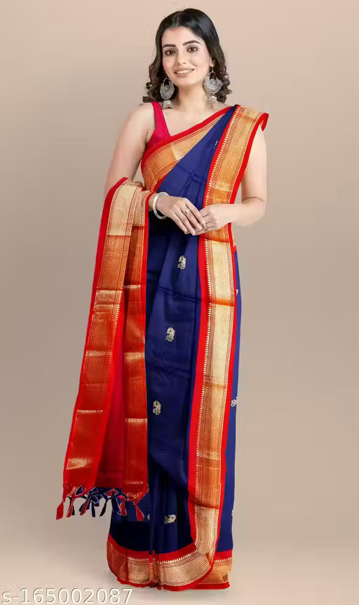 Soft Cotton Silk Pethani Saree