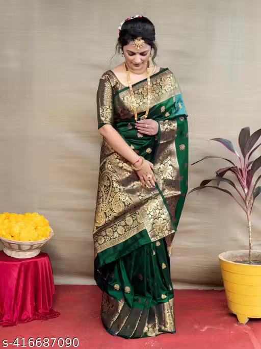 Felicitous Soft Banarasi Silk Saree
