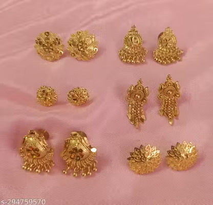 New Classic Earrings & Studs Earring Combo Set For Women