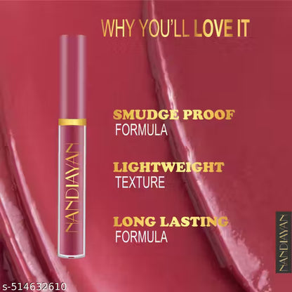 Nandiyan set 6 Matte Liquid Lipstick - Shade A