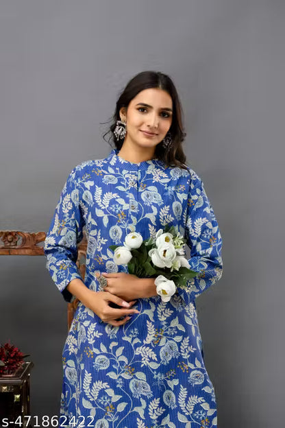Cotton printed kurtis for women