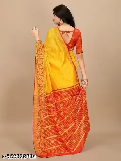Elegant Banarasi Silk Saree with Blouse