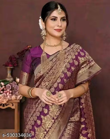 Elegant Banarasi Silk Saree for Women