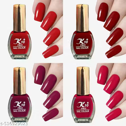 High-Shine Long Lasting Non Toxic Professional Nail Polish Combo