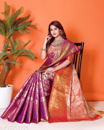 Traditional Banarasi Art Silk Kanjivaram Saree