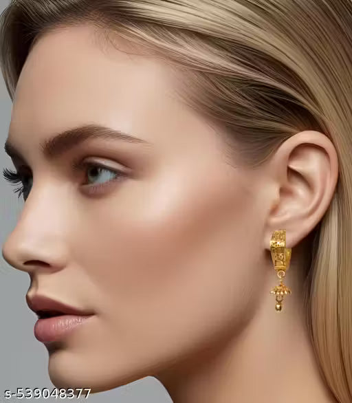 Combo of Micro Gold Plated Earrings for Women