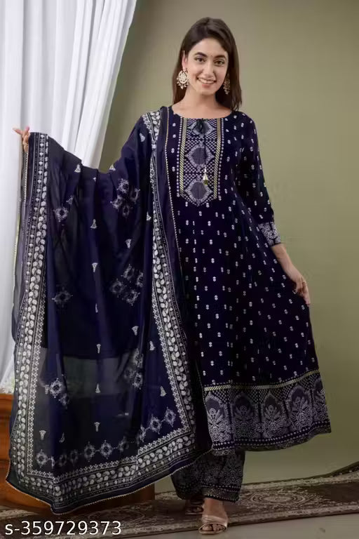 Radhe Kurti & Dupatta or Palazzo