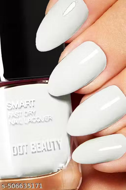 Dot Beauty Quick Dry Long Lasting Nail Polish Pack of 4 Multicolor Combo