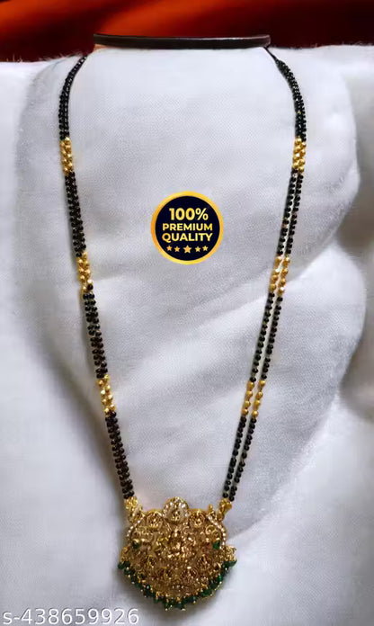 Pendent with two line fancy 24 Inch mangalsutra for Women's & Girls