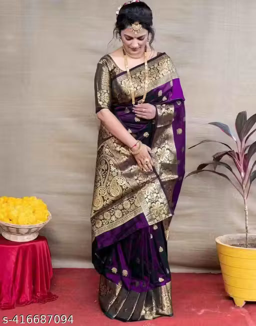 Felicitous Soft Banarasi Silk Saree