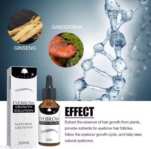 EELHOE 30ml Natural Castor Oil Hair Eyebrow Eyelash Growth Essence Natural Plant Essence 7 Days Fast Growth