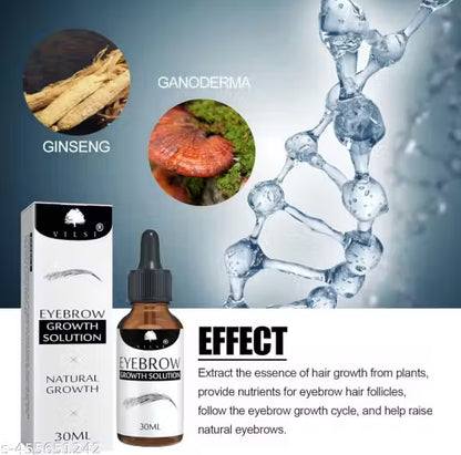 EELHOE 30ml Natural Castor Oil Hair Eyebrow Eyelash Growth Essence Natural Plant Essence 7 Days Fast Growth