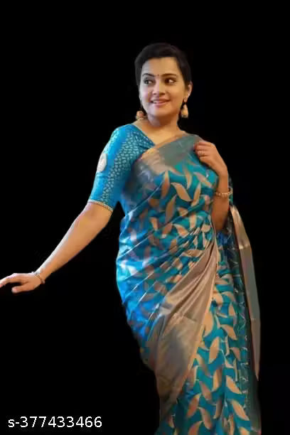 Firogi Butterfly Kanjeevaram Silk Saree with Blouse