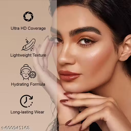 Color Girl Total Oil Control Long Stay Ultra Finish Foundation(Natural,30g)