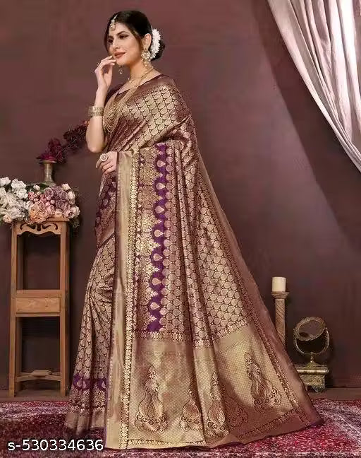 Elegant Banarasi Silk Saree for Women
