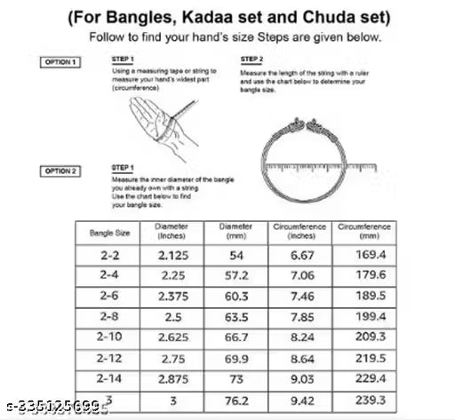 Kundan Work Bridal Look Chooda Set For Women And Girls ( Pack Of Both Hand Chooda Set )