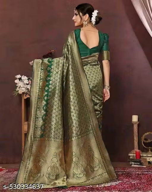Premium Banarasi Silk Saree for Women
