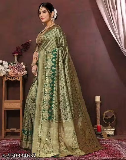 Premium Banarasi Silk Saree for Women