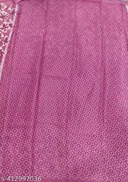 Soft Chiffon Saree with Printed Blouse