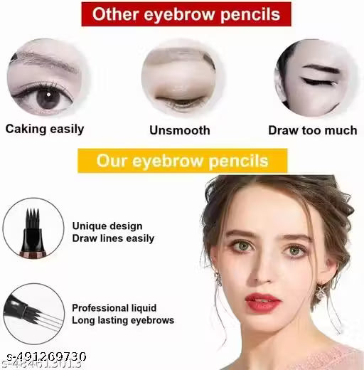 Micro-Fork Waterproof Brow Pen