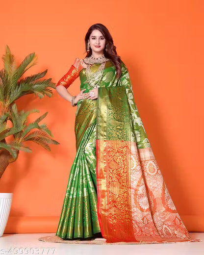 Designer Banarasi Art Silk Kanjivaram Saree