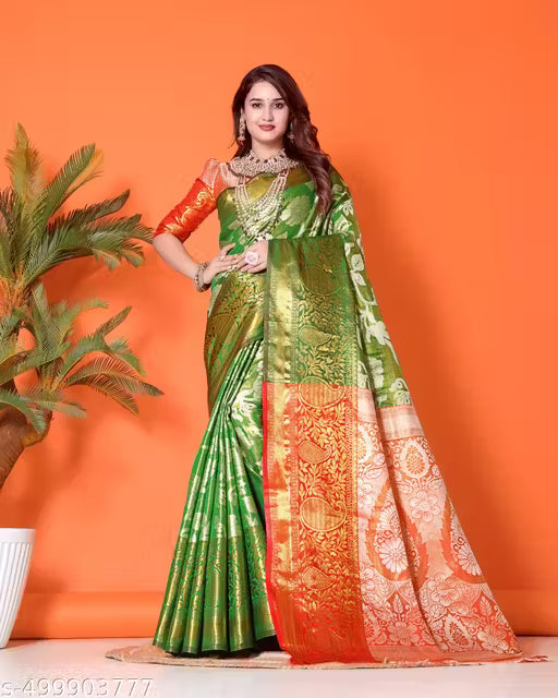 Designer Banarasi Art Silk Kanjivaram Saree
